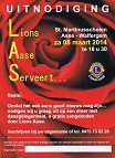 Uitnodiging LAS (Lions Asse Serveert) 2014